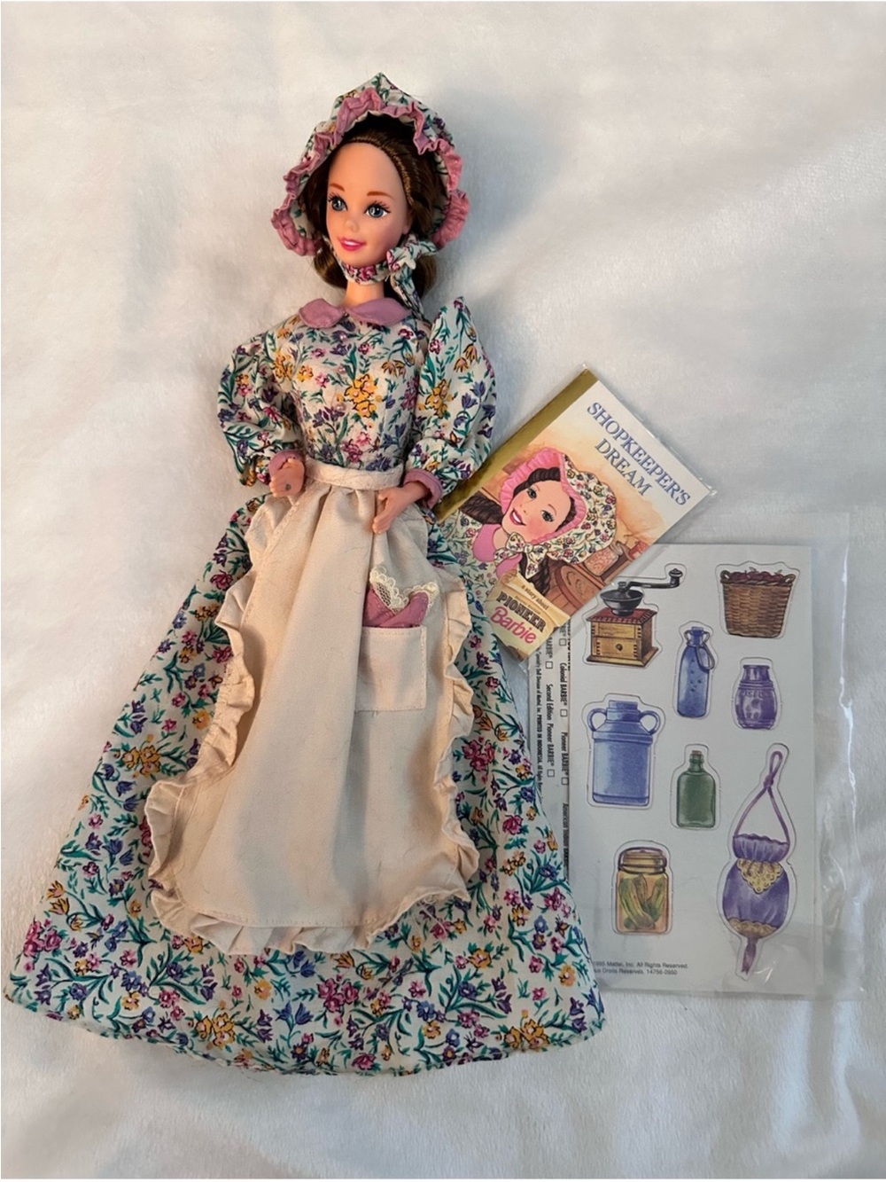 Vintage 1995 Pioneer Barbie Doll American Stories Collection 2nd Edition
